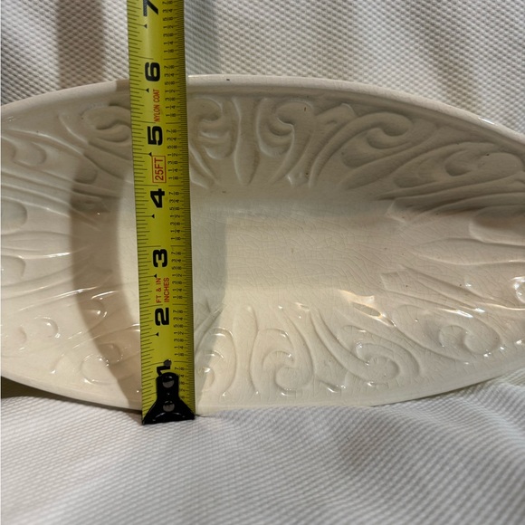 Maurices Embossed Ceramic Vase - Cream - Picture 7 of 8